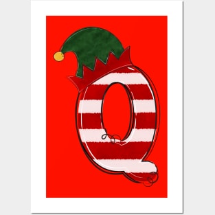 Letter Q (Christmas Alphabet) Posters and Art